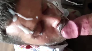 Mars Barcelona Big Facial Compilation | Cum on face